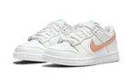 Nike Dunk Low White Bone Peach Aqua