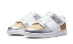 Nike Dunk Low Gold Silver