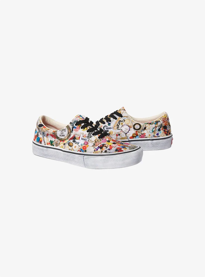 Vans Era Supreme x Mike Kelley White